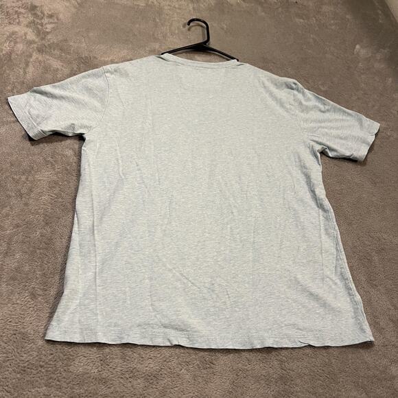 johnnie-O Shirt Mens Medium Heathered Blue Dale Pocket Tee Short Sleeve JMST2870 - Picture 7 of 8